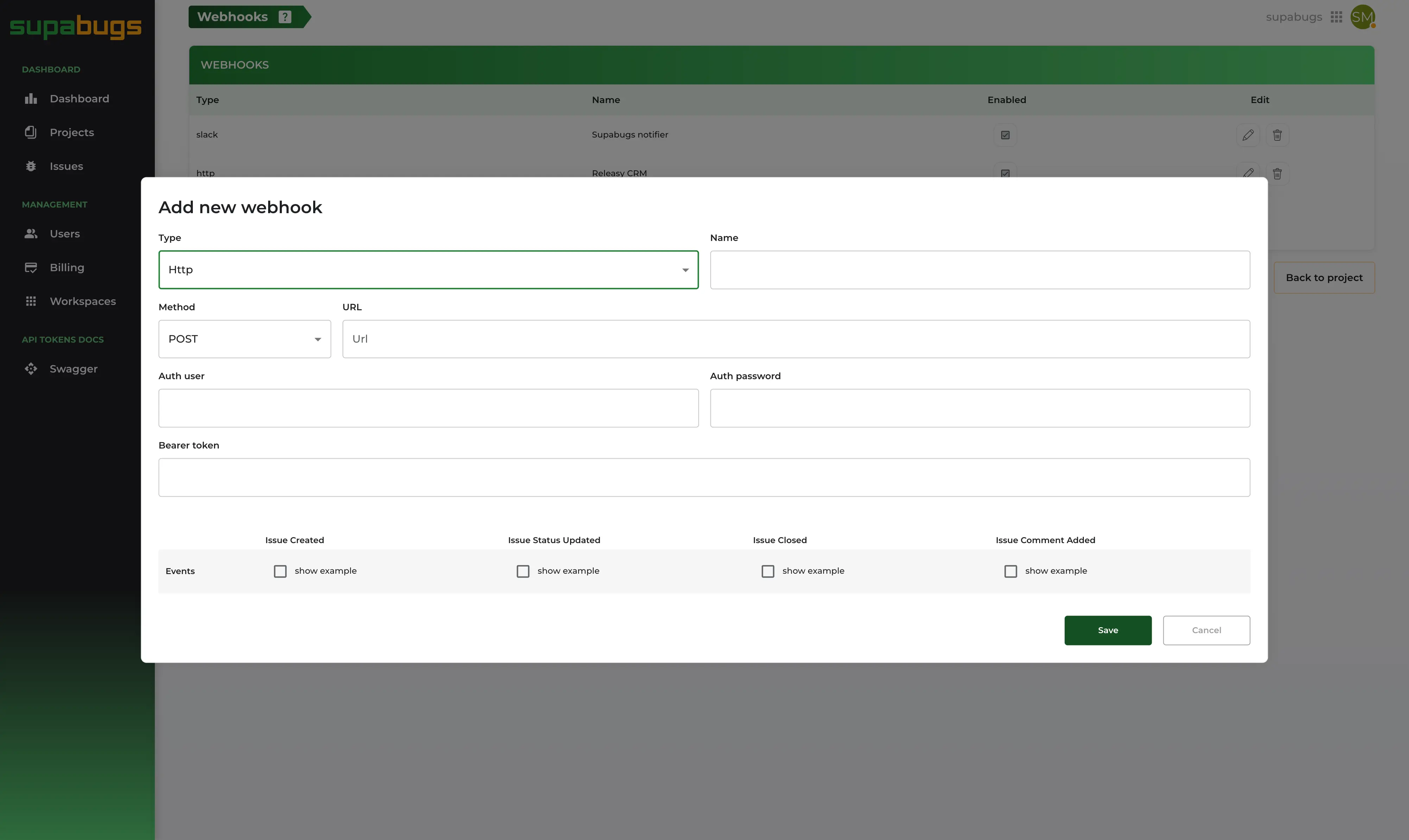 Webhooks